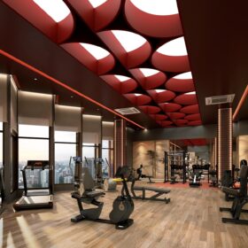 Phối Cảnh Phòng Gym