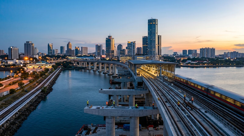 Tổng quan dự án Johor Bahru-Singapore RTS Link: By the numbers